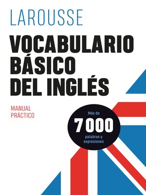 cover image of Vocabulario básico del inglés